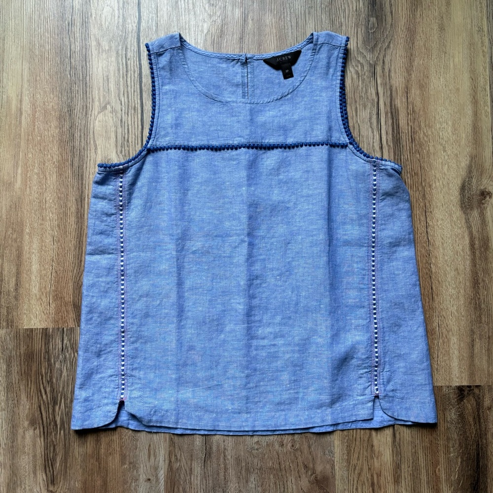 J.Crew Linen Top